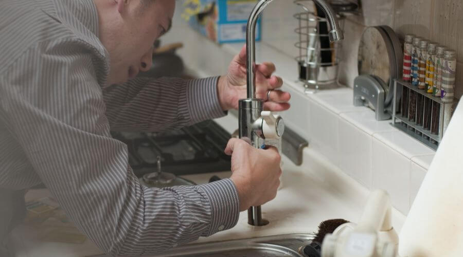 Professional sink repair in Medina, ND